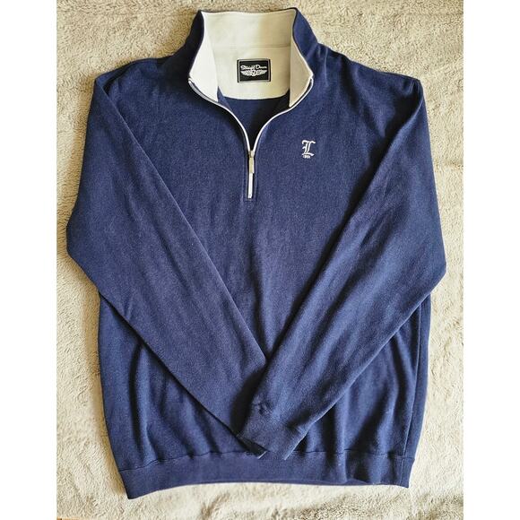 Straight Down Pullover Country Club 1901 Quarter Zip, New Mens Sz XL - Picture 2 of 9